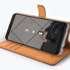 Samsung Galaxy S8 - Vintage Leather Wallet Phone Case -Union Store Chestnut 73