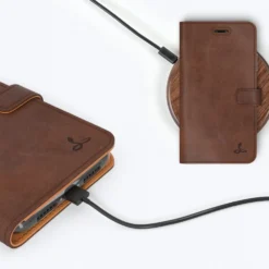Apple IPhone 11 - Vintage Leather Wallet Phone Case -Union Store Chestnut 775e7c99 14ec 4fa5 a97a 86aaaeffead4