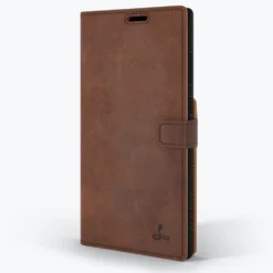 Samsung Galaxy S22 Ultra - Vintage Leather Wallet Phone Case