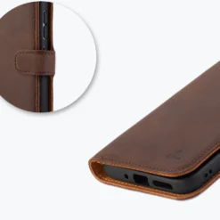 Samsung Galaxy S23 FE - Vintage Leather Wallet Phone Case -Union Store Chestnut e9831b81 750d 4334 ad4f 9ac9a65627a6