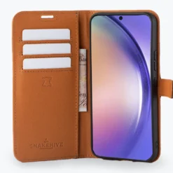 Samsung Galaxy S24 FE - Vintage Leather Wallet Phone Case -Union Store Chestnut ea18cc39 44f0 4ec7 9fb4 4389eddbbfc1 1