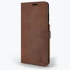 Samsung Galaxy S21 FE - Vintage Leather Wallet Phone Case