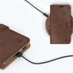 Samsung Galaxy S21 - Vintage Leather Wallet Phone Case -Union Store Chestnutbrown 54 57a5b290 3a72 47ce 9e87 3a193a32bf96