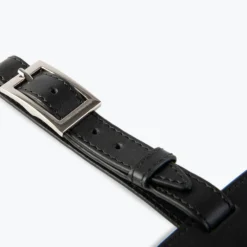 Leather Luggage Tag - The Essential Collection -Union Store CopyofSuitcaseTags Metro Black3