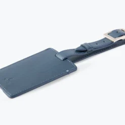 Leather Luggage Tag - The Essential Collection -Union Store CopyofSuitcaseTags Metro Blue1