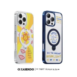 ArtCollab X Peter Illuminating Sunlight Magic Stand Pro Case For IPhone -Union Store Desert Titanium