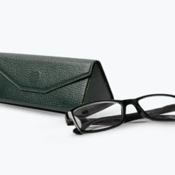 Metro Foldable Leather Glasses Case -Union Store FoldableGlassesCase Green7