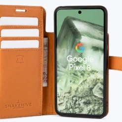 Google Pixel 8 - Vintage Leather Wallet Phone Case -Union Store GooglePixel8 Vintage Front1