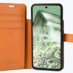 Google Pixel 8 - Vintage Leather Wallet Phone Case -Union Store GooglePixel8 Vintage Front2