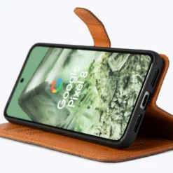 Google Pixel 8 - Vintage Leather Wallet Phone Case -Union Store GooglePixel8 Vintage Front4
