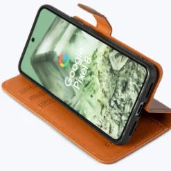 Google Pixel 8 - Vintage Leather Wallet Phone Case -Union Store GooglePixel8 Vintage Front5