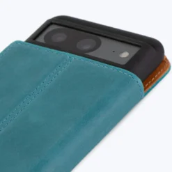 Google Pixel 8 - Vintage Leather Wallet Phone Case -Union Store GooglePixel8 Vintage Teal4