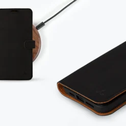 Google Pixel 8 Pro- Vintage Leather Wallet Phone Case -Union Store GooglePixel8Pro Vintage Black2