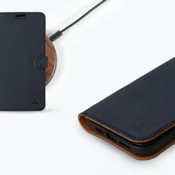 Google Pixel 8 Pro- Vintage Leather Wallet Phone Case -Union Store GooglePixel8Pro Vintage Navy2