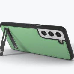 Samsung Galaxy S22 Plus - Metro Leather Phone Case -Union Store Green 70