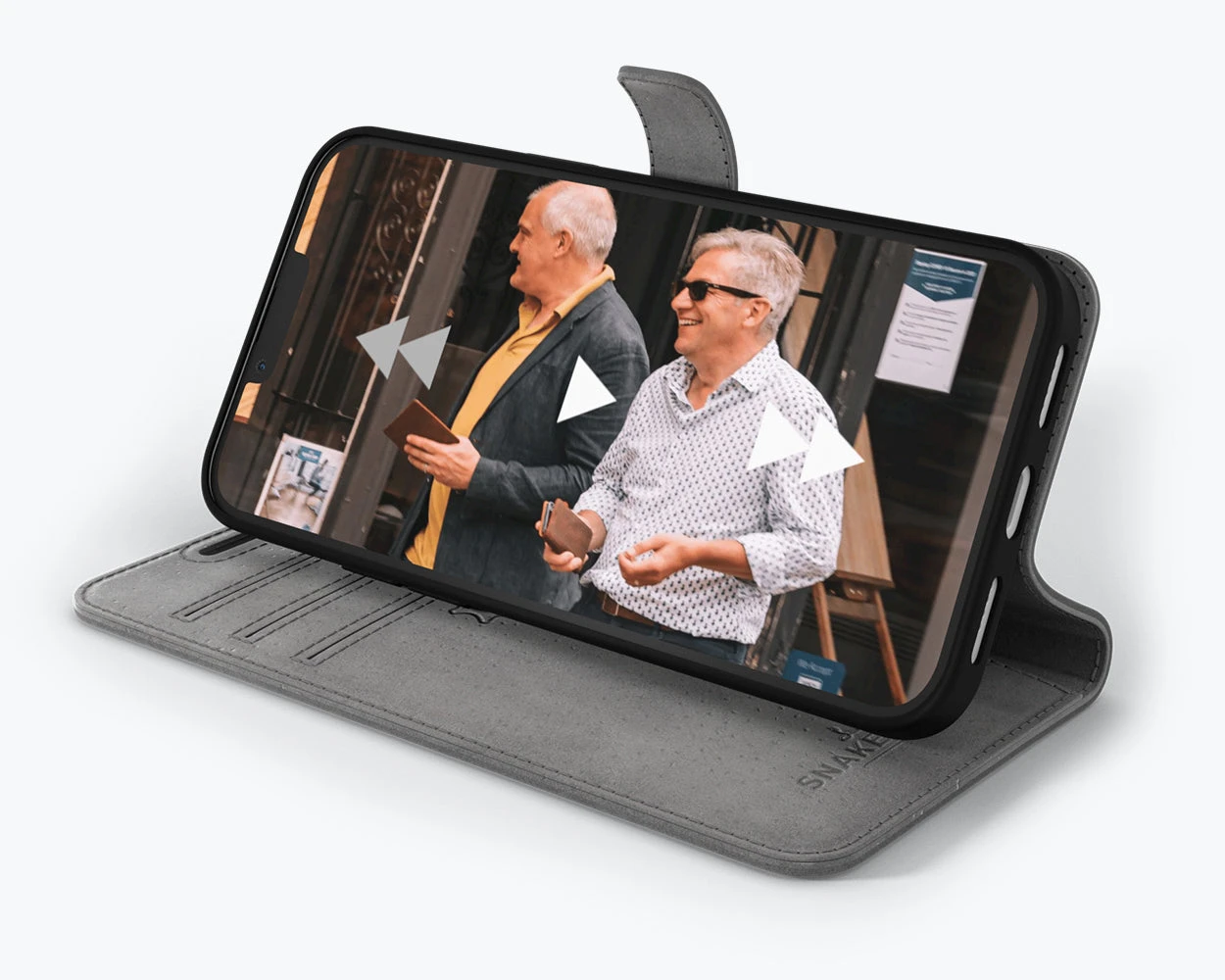 Apple IPhone 14 - Vintage Leather Wallet Phone Case 10 Apple IPhone 14 - Vintage Leather Wallet Phone Case - Image 10