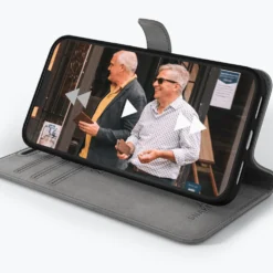 Apple IPhone 14 Plus - Vintage Leather Wallet Phone Case -Union Store Grey 2022 09 05T111403.153