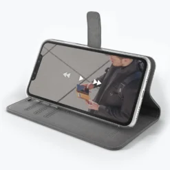 Apple IPhone XR - Vintage Leather Wallet Phone Case -Union Store Grey 13c41204 c1a3 4f7e 98c0 28257adf9c19