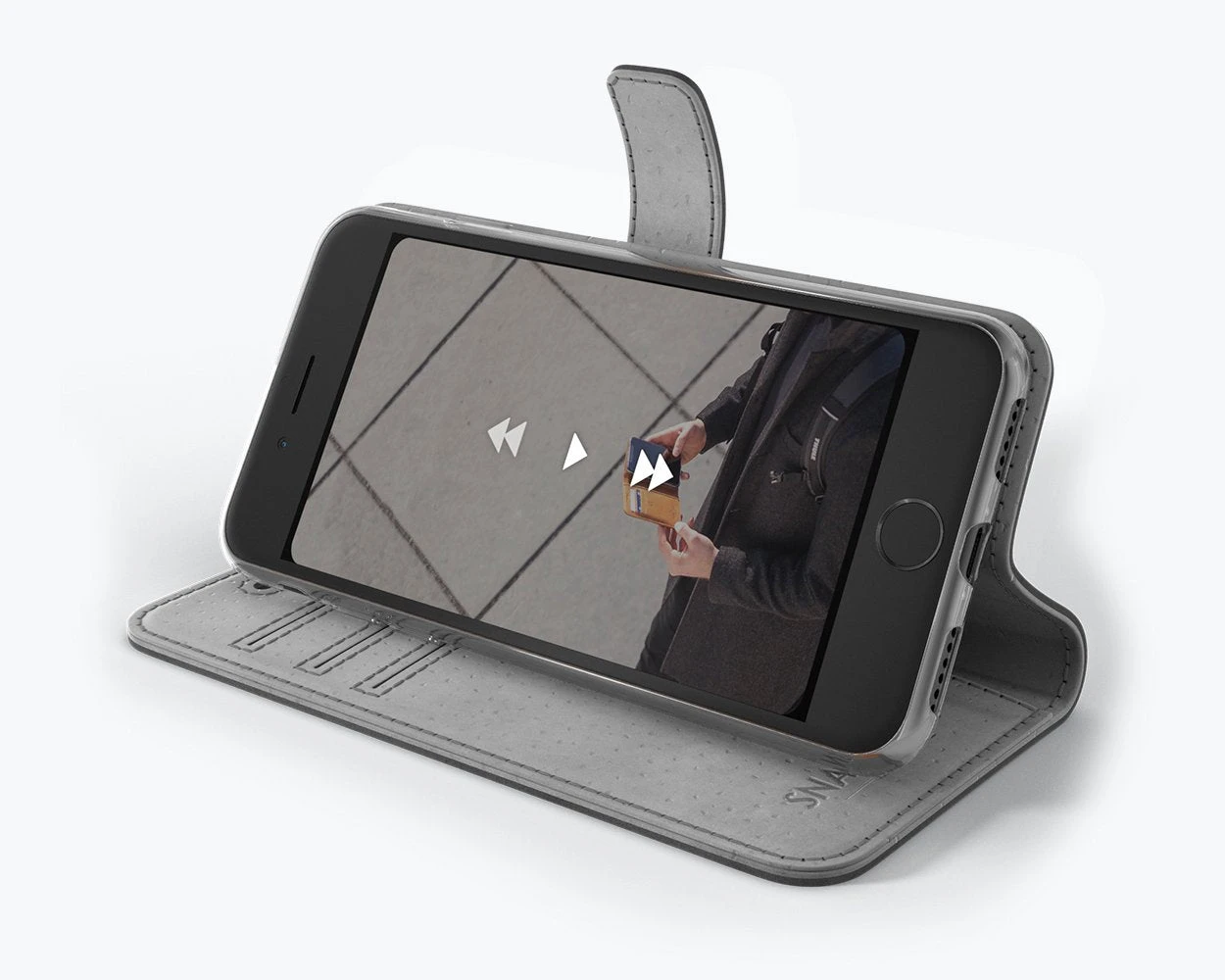 Apple IPhone 7 - Vintage Leather Wallet Phone Case 14 Apple IPhone 7 - Vintage Leather Wallet Phone Case - Image 14