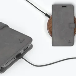 Samsung Galaxy S21 Ultra - Vintage Leather Wallet Phone Case -Union Store Grey 1 5601aecf d40c 4a90 9169 8e242b667b66