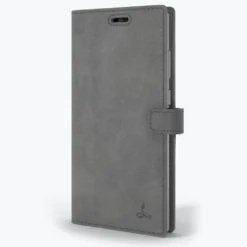 Samsung Galaxy Note 20 - Vintage Leather Wallet Phone Case -Union Store Grey 29