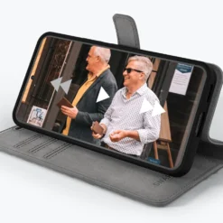 Samsung Galaxy S22 Plus - Vintage Leather Wallet Phone Case -Union Store Grey 41 4d420085 7a0b 4d54 a580 825c88004ff4