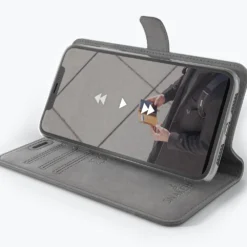 Apple IPhone 11 - Vintage Leather Wallet Phone Case -Union Store Grey 7f06cd69 b892 4255 9a17 960028713dc1