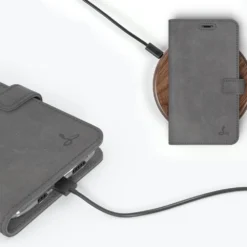 Apple IPhone 11 Pro Max - Vintage Leather Wallet Phone Case -Union Store Grey c3cd3140 a500 4d66 99da 6d9c31977974