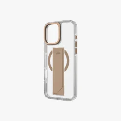 Uniq Heldro MaxFlexGrip™ Case With Magnetic Charging -Union Store Heldro Taupe Angled e52ada79 26ac 47cb 956f acab296f00c8