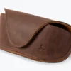 Vintage Leather Glasses Case