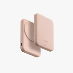 Uniq Lexa 5000Premium Leatherette Magnetic Power Bank -Union Store Lexa 5000 Blush Pink 01 Low Res SG
