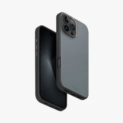 Uniq Lyden DSDual-Tone Premium Leatherette Case -Union Store LydenDS WashedBlue iPhone16ProMax 01 Lowres SG