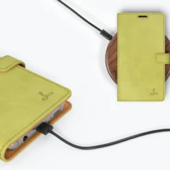 Samsung Galaxy S9 - Vintage Leather Wallet Phone Case -Union Store MossGreen 9