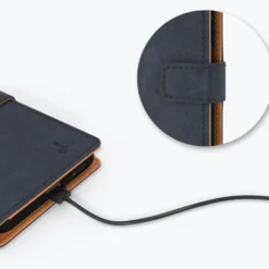 Samsung Galaxy A53 - Vintage Leather Wallet Phone Case -Union Store Navy 2022 05 17T154147.303