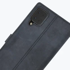 Samsung Galaxy A12 - Vintage Leather Wallet Phone Case -Union Store Navy 1 c20f60ee 8a63 4702 9e5a bae222e3c852