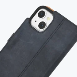 Apple IPhone 13 Mini - Vintage Leather Wallet Phone Case -Union Store Navy 2 54b3d3ef 5a06 457c 9505 39178b26ddf7