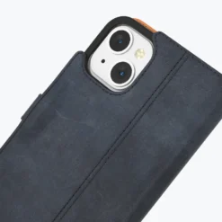 Apple IPhone 13 - Vintage Leather Wallet Phone Case 38 Apple IPhone 13 - Vintage Leather Wallet Phone Case -Union Store Navy 5