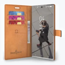 Samsung Galaxy Note 10 Plus - Vintage Leather Wallet Phone Case -Union Store Navy 51