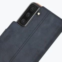 Samsung Galaxy S21 - Vintage Leather Wallet Phone Case -Union Store Navy 54 99d80684 cfaf 4c1d bd00 8f8e20bdac56