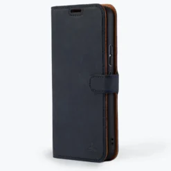 Samsung Galaxy A35 - Vintage Leather Wallet Phone Case -Union Store Navy 7e699404 ec45 4f40 b84b a0580f33295b 1