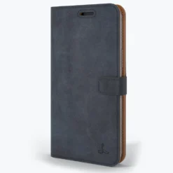 Apple IPhone 12 Pro Max - Vintage Leather Wallet Phone Case -Union Store Navy 90