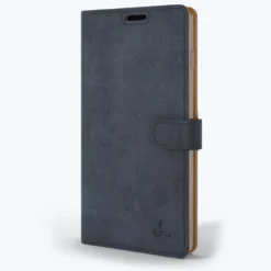 Samsung Galaxy S10 Plus - Vintage Leather Wallet Phone Case -Union Store Navy 94