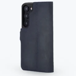 Samsung Galaxy S23 - Vintage Leather Wallet Phone Case -Union Store Navy a3f1aae2 6fd8 492c 86c7 a5b9c6dd0ba9