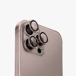 Uniq Optix AluGuard -Union Store OptixAluminiumLensProtector TaupeGold iPhone16ProandProMax