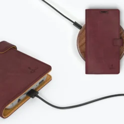 Samsung Galaxy S8 - Vintage Leather Wallet Phone Case -Union Store Plum 2020 10 07T160443.114