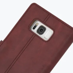 Samsung Galaxy S8 - Vintage Leather Wallet Phone Case -Union Store Plum 2020 10 07T160518.243