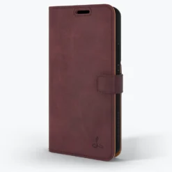 Samsung Galaxy S22 - Vintage Leather Wallet Phone Case -Union Store Plum 2022 02 07T154417.891