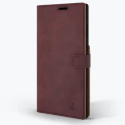Samsung Galaxy S22 Ultra - Vintage Leather Wallet Phone Case -Union Store Plum 2022 02 07T155602.871