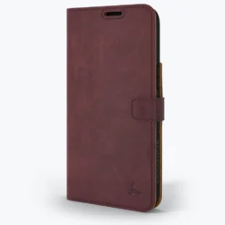 Apple IPhone 14 Pro - Vintage Leather Wallet Phone Case -Union Store Plum 2022 09 02T141012.439