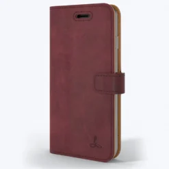 Apple IPhone 8 - Vintage Leather Wallet Phone Case -Union Store Plum 1